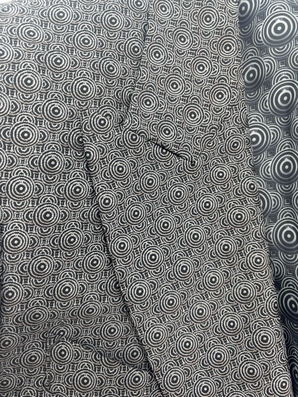 Jean Paul Gaultier Homme F/W 1996 orb pattern blazer — JAMES VELORIA